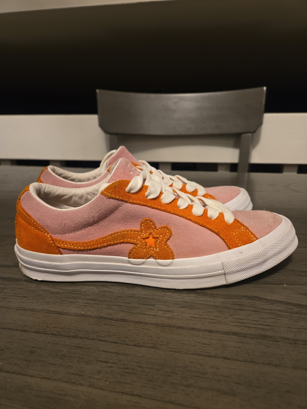 Size 10 - Converse Golf Le Fleur x One Star Ox Candy Pink